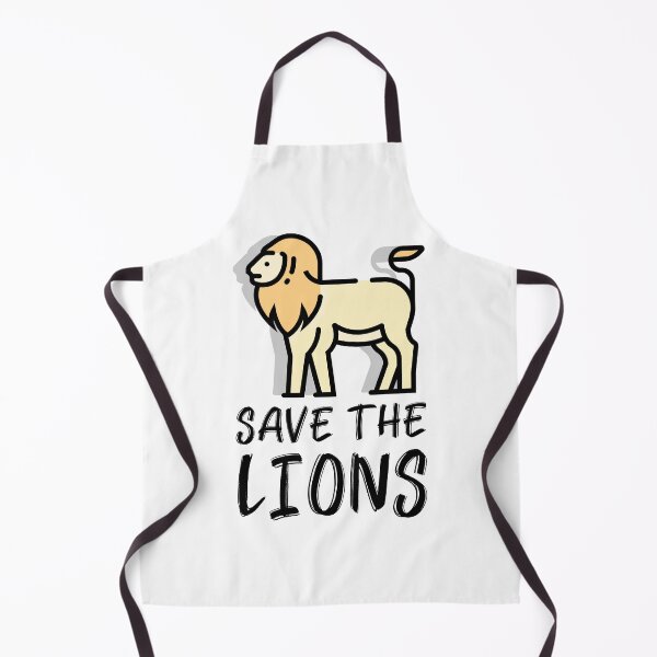 Item preview, Save the Lions Cute Lion designed and sold by javes93.