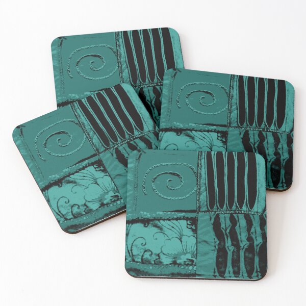 Item preview, Kathmandu blue cutwork Nepal designed and sold by ZenArt-Fern.