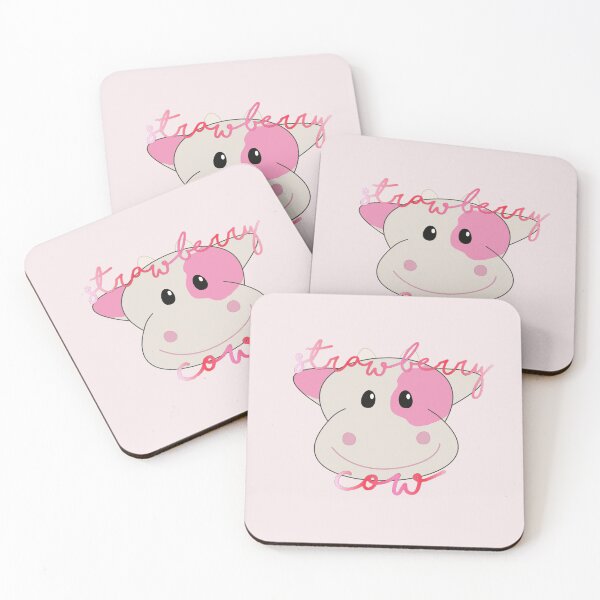 Item preview, Strawberry Cow! (with words) designed and sold by lovelymaddie.