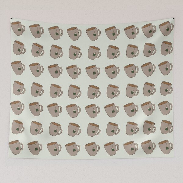 Item preview, Tea Pattern designed and sold by Mumpling.