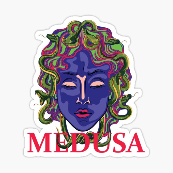 Medusa Sticker