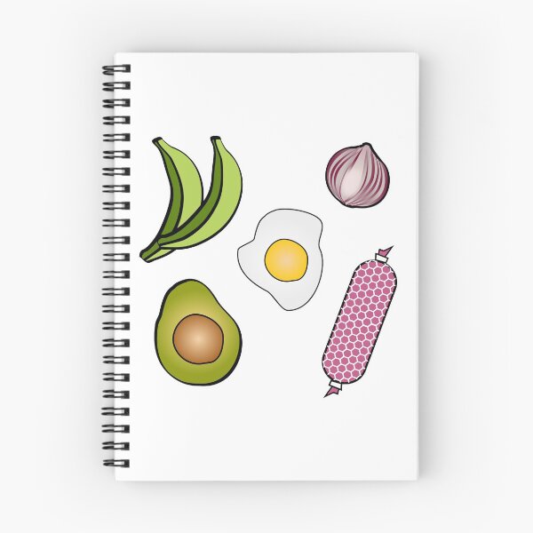 Item preview, Platano con salami and Friends designed and sold by Rossy Garcia.