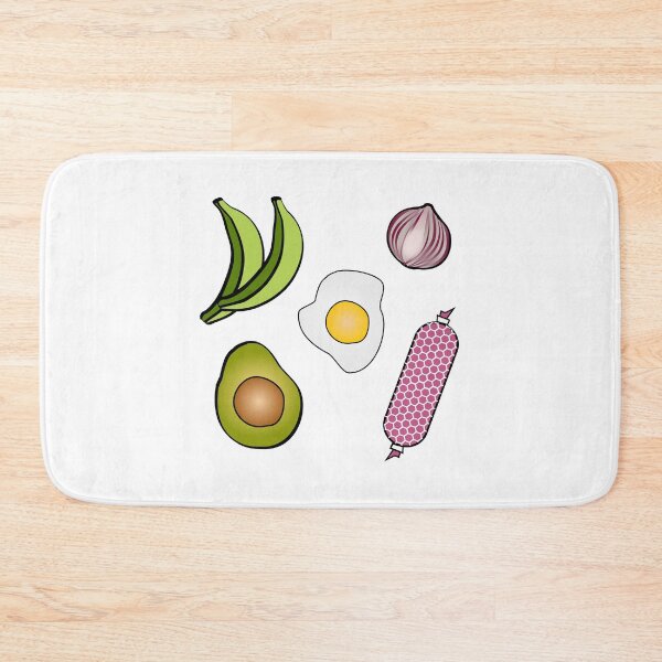 Item preview, Platano con salami and Friends designed and sold by Rossy Garcia.