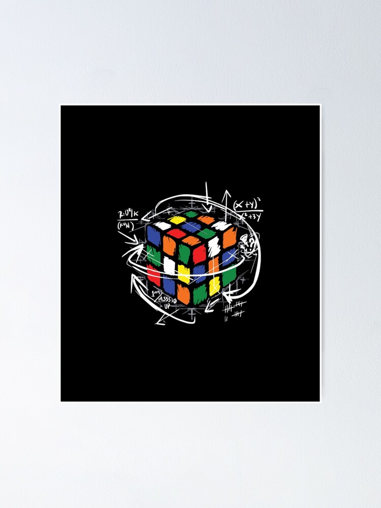 Cube Poster for Sale by remixnconfuse