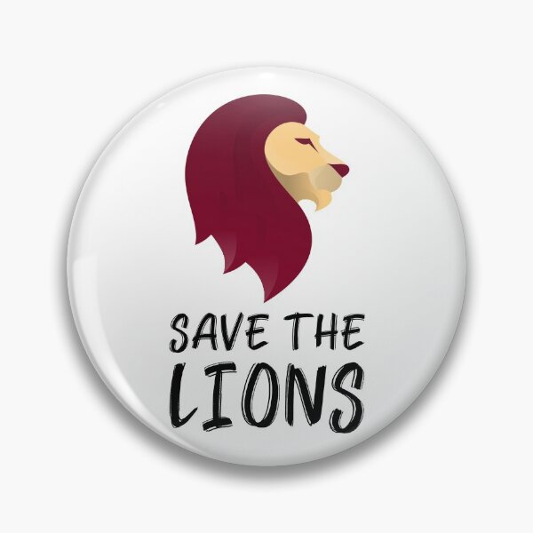 Item preview, Save the Lions Red Mane Lion designed and sold by javes93.
