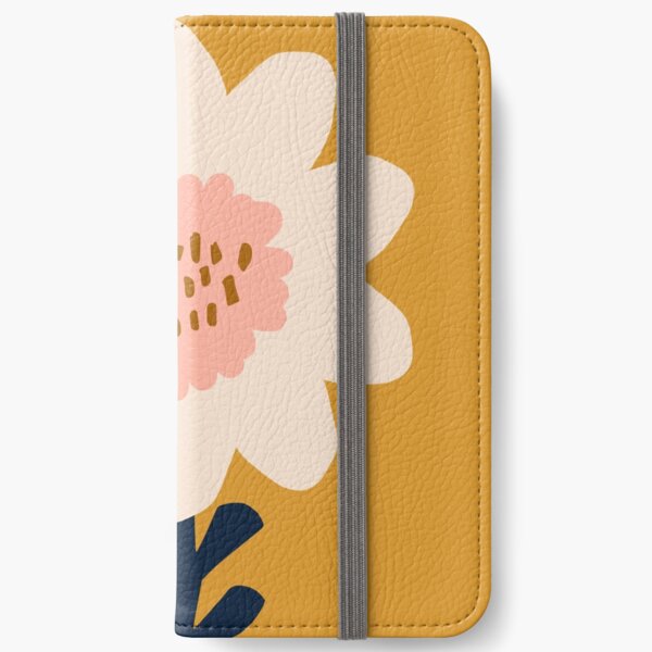 Sunflower - bohemian yellow iPhone Wallet