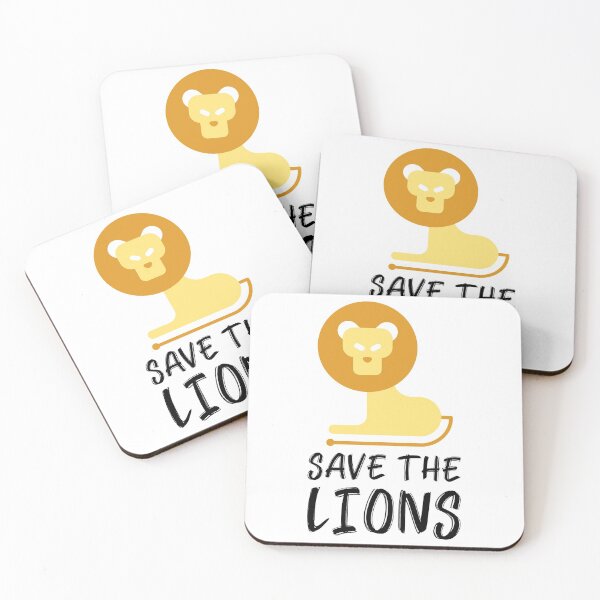 Item preview, Save the Lions Chilling Simple Lion designed and sold by javes93.