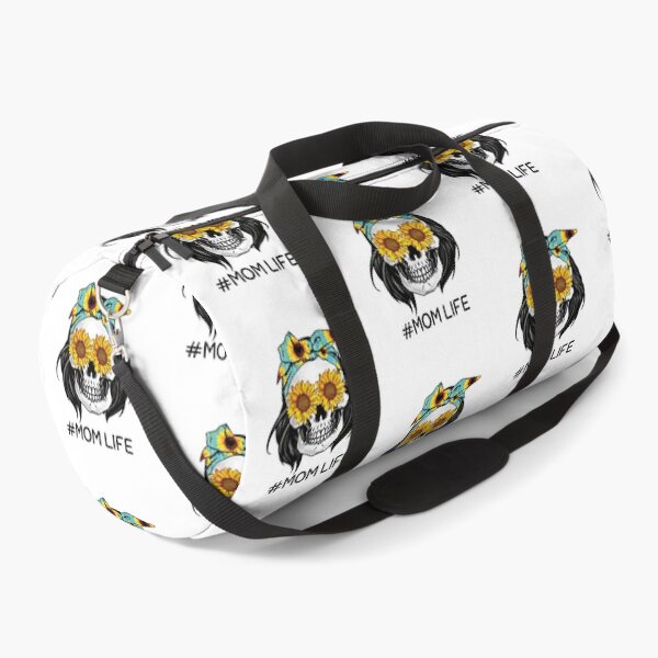 Item preview, Sugar Skull Mom life design with a headscarf gift idea for women designed and sold by BRtisticDesigns.
