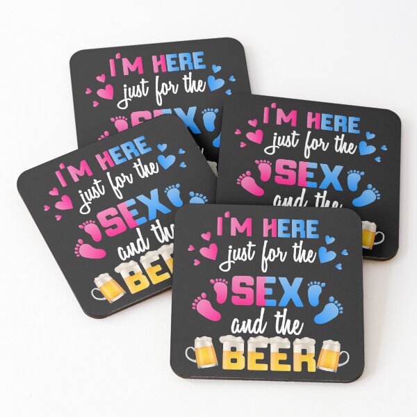 Artikelvorschau, Ich bin hier nur für den Sex und das Bier entworfen und verkauft von mydesigns15.