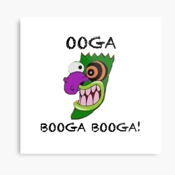 Ooga Booga Booga Wall Art Redbubble - roblox booga booga steel bar biom