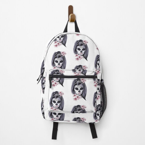 Item preview, Pretty Sugar Skull design, gift idea for women or girls. designed and sold by BRtisticDesigns.