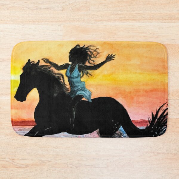Item preview, Sunset Ride Watercolor Painting  designed and sold by Lady-Lilac.
