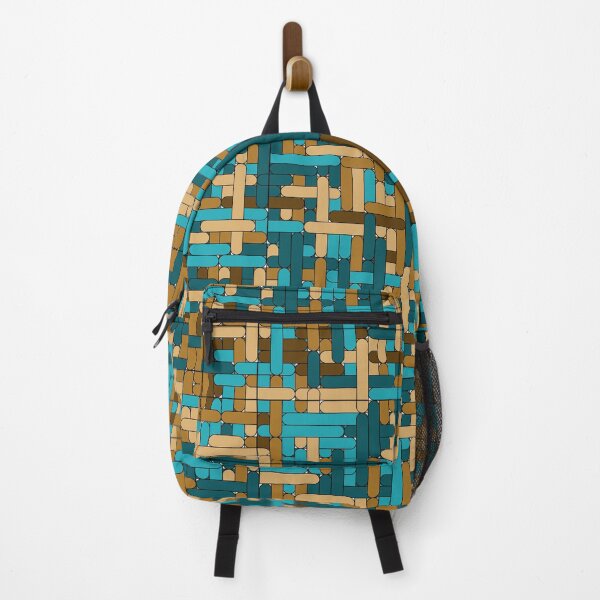 Item preview, Blue-brown grid seamless designed and sold by Shoshina.