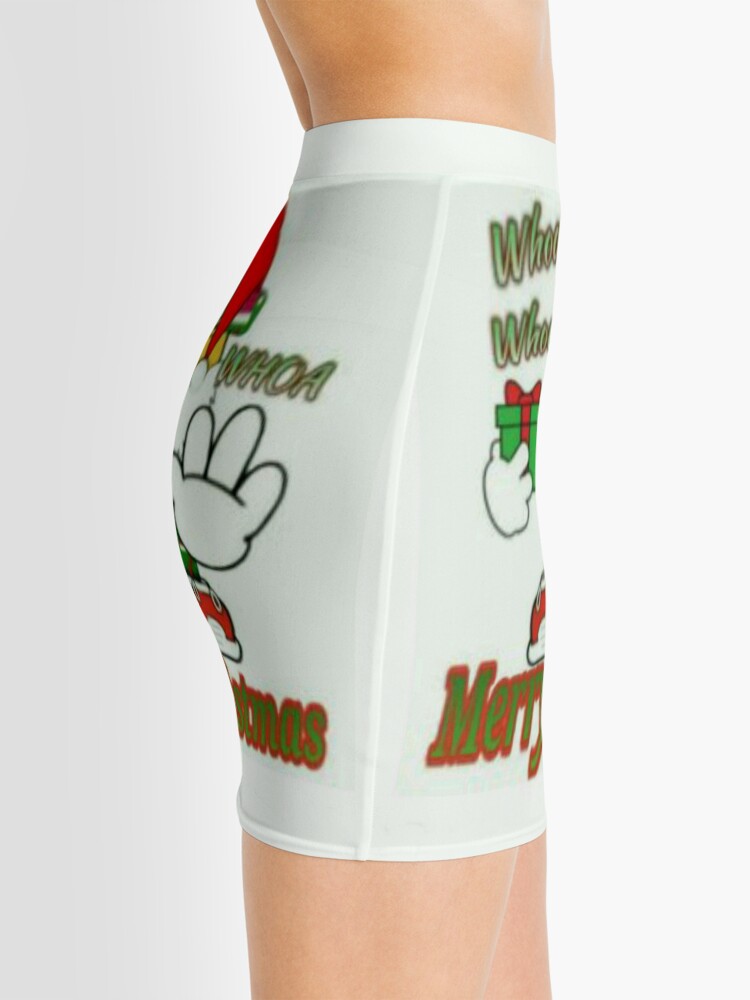 Alternate view of Whoa Merry Christmas Mini Skirt