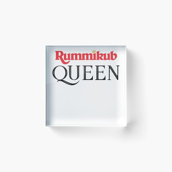 Item preview, Rummikub Queen Royal Font designed and sold by Eatmyshirtz.