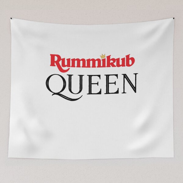 Item preview, Rummikub Queen Royal Font designed and sold by Eatmyshirtz.