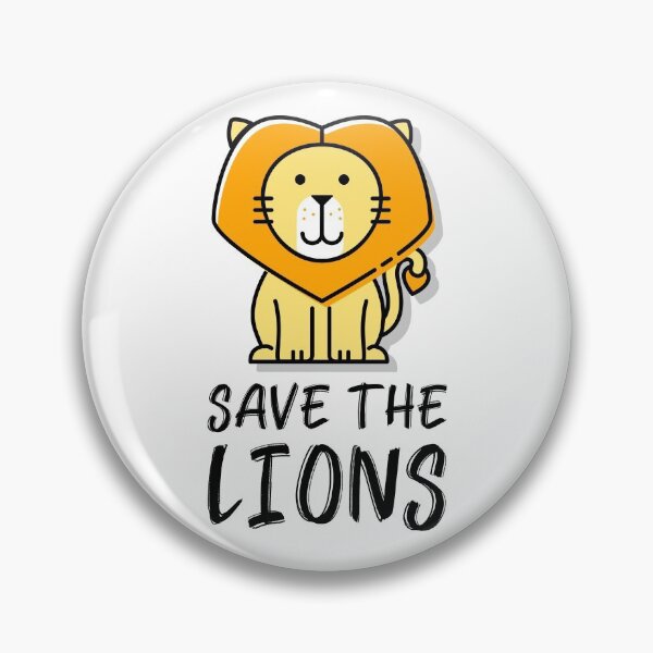Item preview, Save the Lions Kawaii Lion designed and sold by javes93.