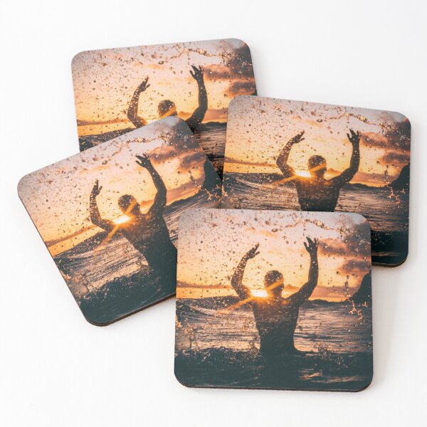 Item preview, Celebrating Freedom During Beach Vacation, Celebrate With A Splash designed and sold by OceanSand.