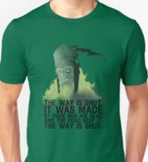 The way is shut. Slim Fit T-Shirt