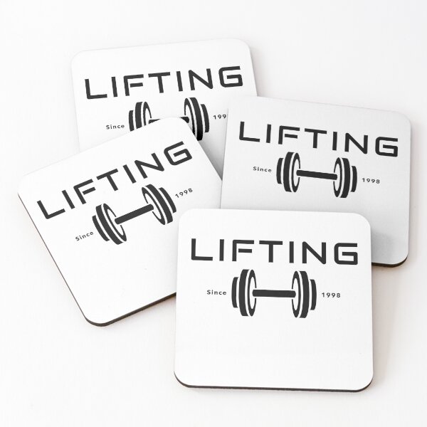 Item preview, Lifting Weights since 1998 Gym Design designed and sold by Marguerite Faure.