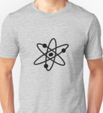 The Big Bang Theory Atom Logo 2 (in black) Unisex T-Shirt