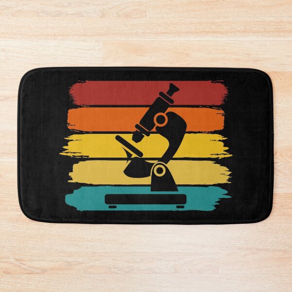 Item preview, MEDICAL LABORATORY SCIENTIST RETRO GRUNGE BRUSH STROKES with MICROSCOPE  designed and sold by Hippiesole.