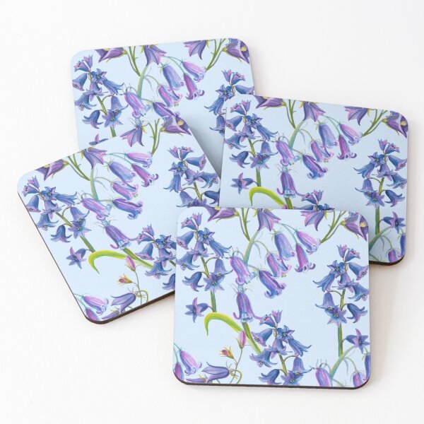 Item preview, Bluebell flowers designed and sold by varelagraphics.