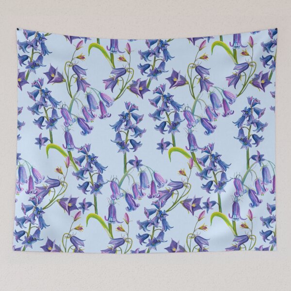 Item preview, Bluebell flowers designed and sold by varelagraphics.