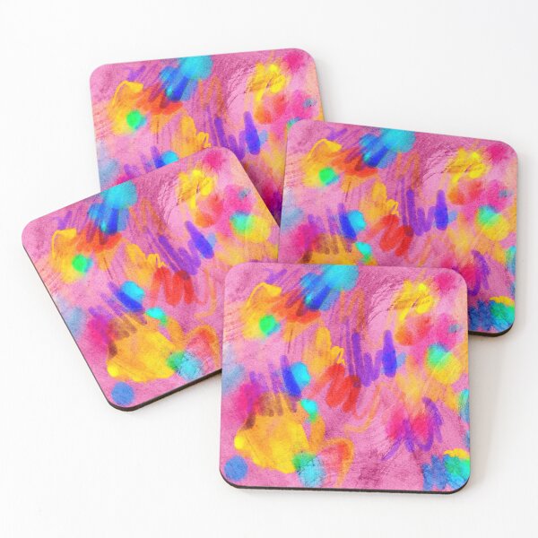 Item preview, Colorful Blur Crayon Grunge Watercolor Pattern designed and sold by digitalvintage.