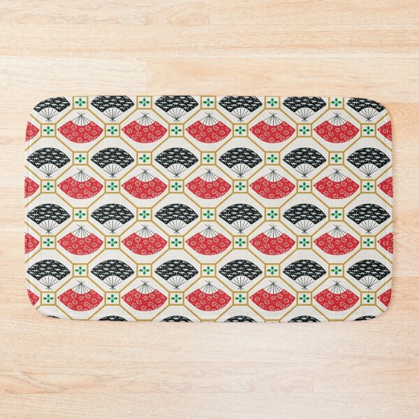 Item preview, Japanese Traditional Fan Print designed and sold by Mini Tofu Shop.