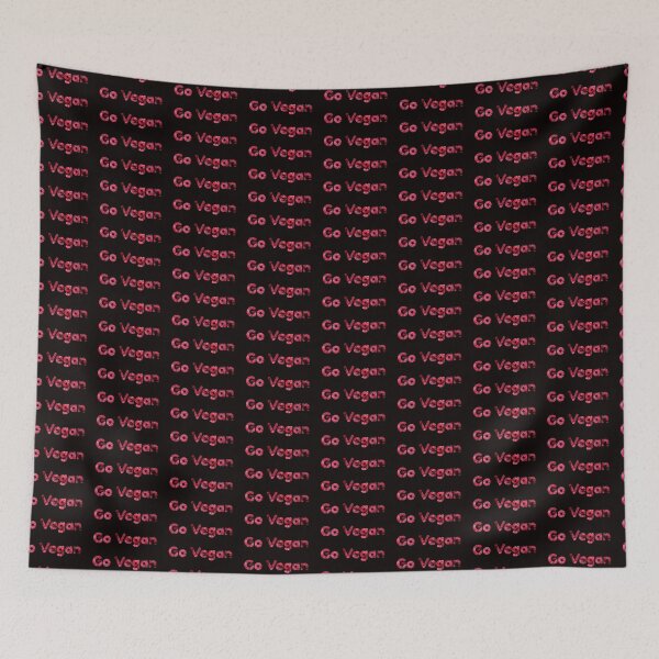 Item preview, Go Vegan (red) designed and sold by DeezShirtz24.