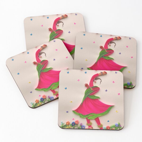 Item preview, Kathak Dancer Quilling designed and sold by Quilledbynav.