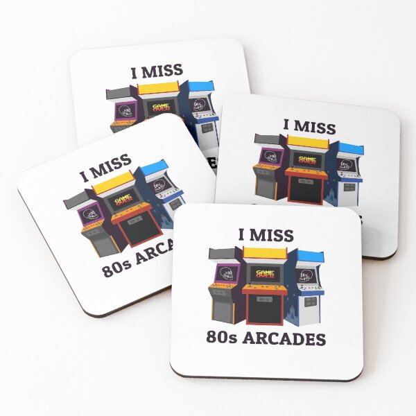 Item preview, I Miss 80s Arcades designed and sold by Pirateflag.