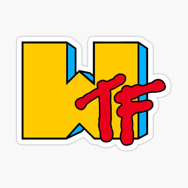 WTF Sticker