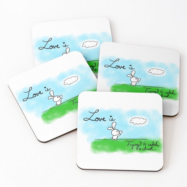 Item preview, Love is... Trying to catch a cloud designed and sold by HuiCreations.
