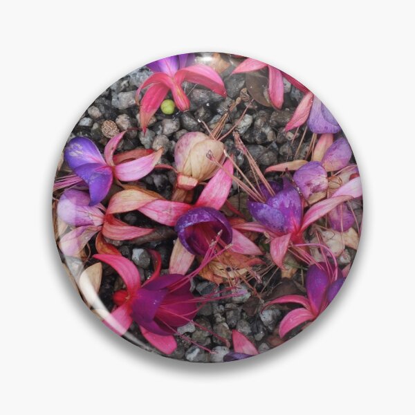 Item preview, Floor of Fallen Fuchsia Flowers  designed and sold by Yampimon.