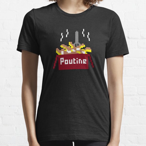8-Bit Poutine Essential T-Shirt