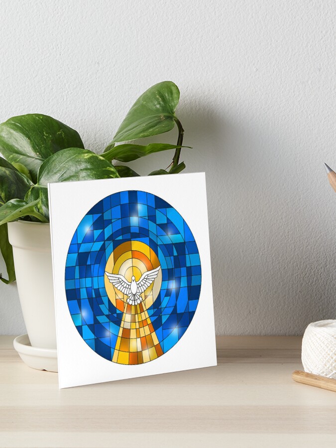 The Holy Trinity Glass Mosaic Artwork