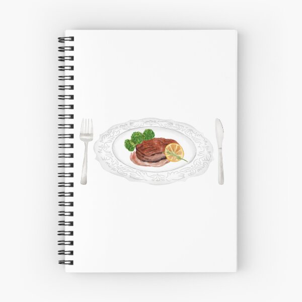 Item preview, Watercolor Illustration of a Cuisine - Fried thick beef steak designed and sold by iswenyi.