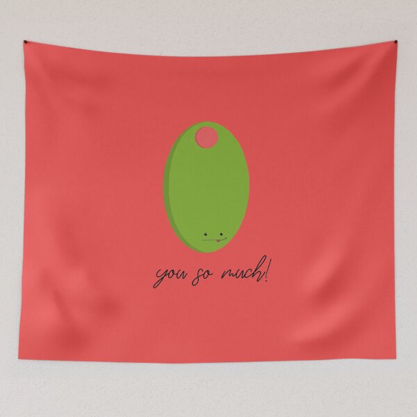 Aperçu de l'œuvre Jeu de mots mignon Kawaii Olive | Design original créée et vendue par miller8888.