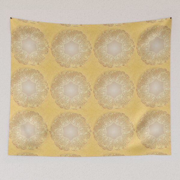 Item preview, Paper lace on beige background designed and sold by Shoshina.