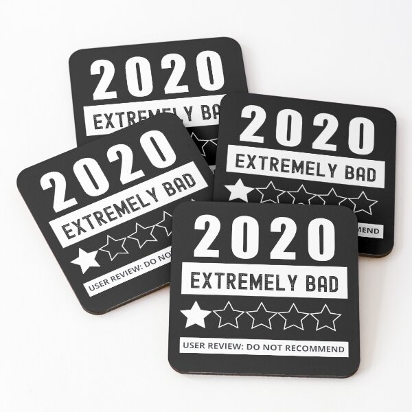 Item preview, 2020 Year in Review, Yelp Review, Very Bad Year, Do Not Recommend designed and sold by CarpeDiemLife.