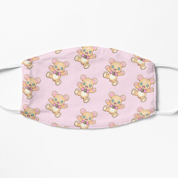 cute moffurun precure Flat Mask