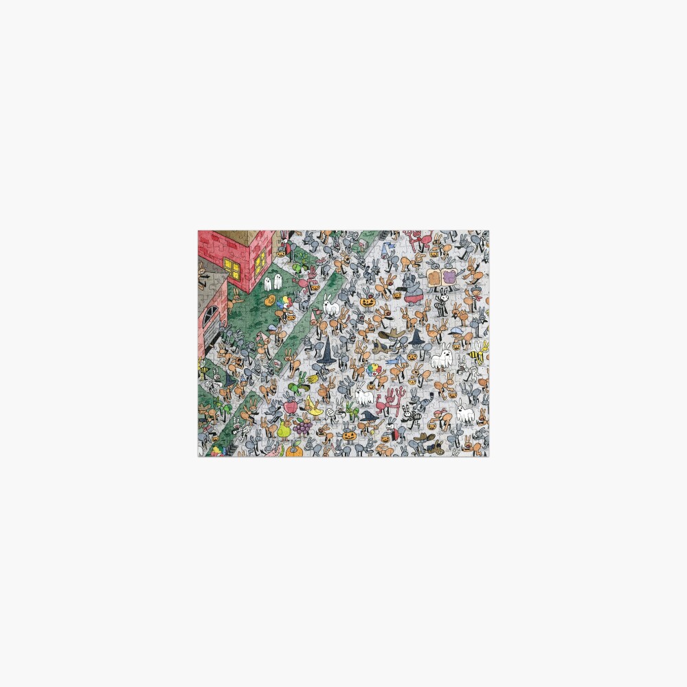 Ant Halloween Jigsaw Puzzle