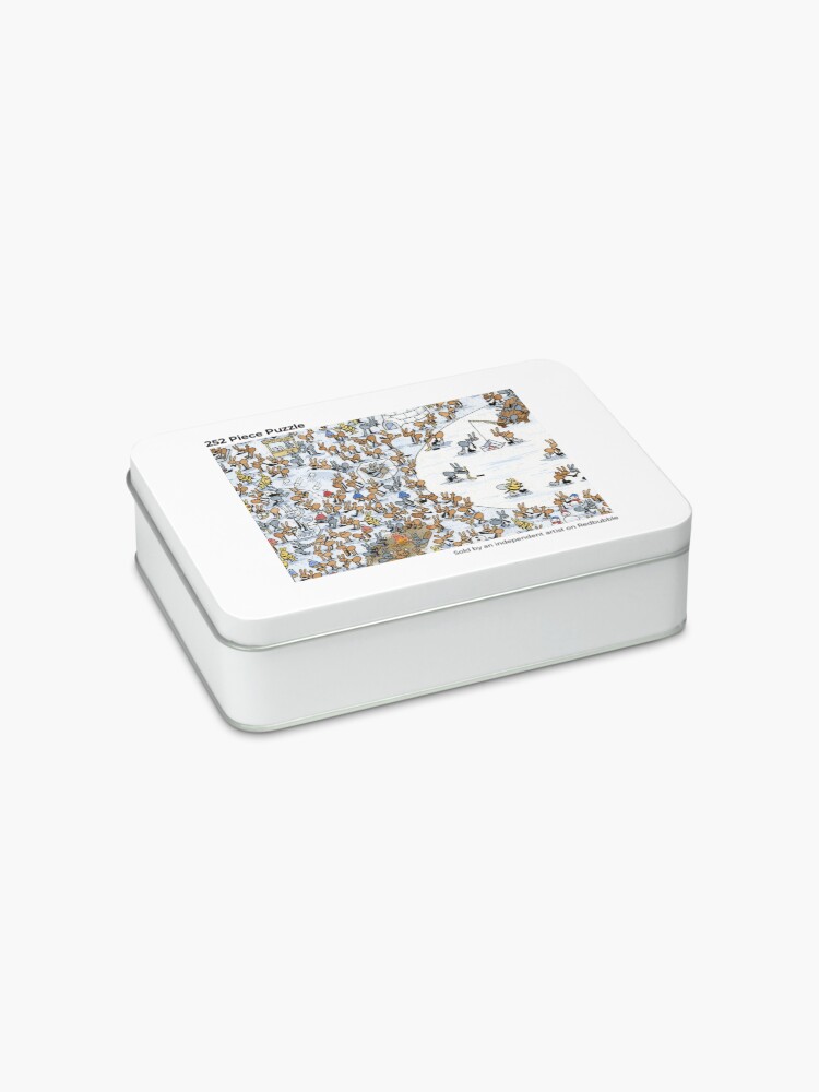 Alternate view of Ant Winter Jigsaw Puzzle