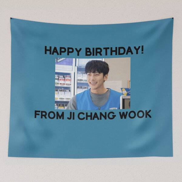 Item preview, Happy Birthday From Ji Chang Wook  designed and sold by kpopkdramamerch.