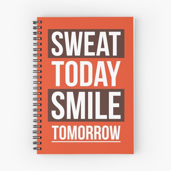 Item preview, Sweat Today Smile Tomorrow - Gym Motivational Quote designed and sold by Labno4.