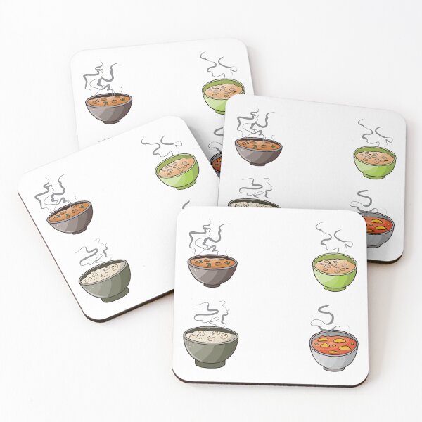Item preview, Bowls of Soup Sticker Pack - Soup Pattern  designed and sold by Dre Stone.