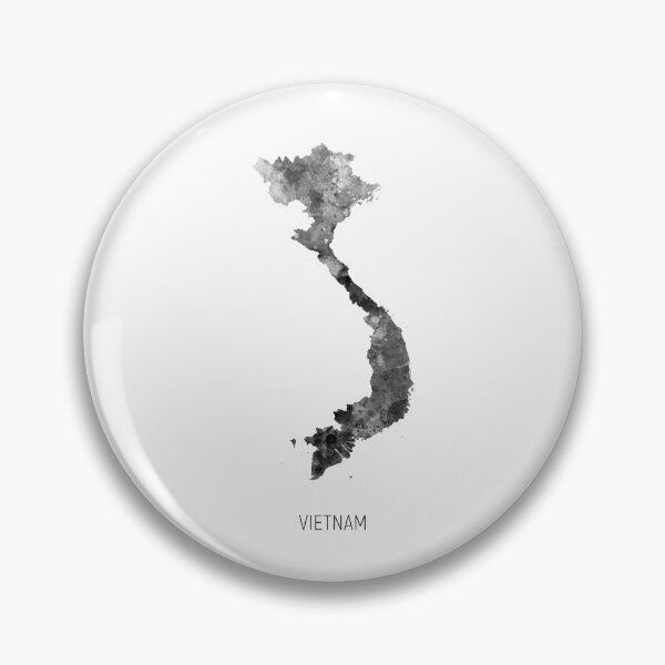 Item preview, Vietnam Watercolor Map designed and sold by ArtPrints.