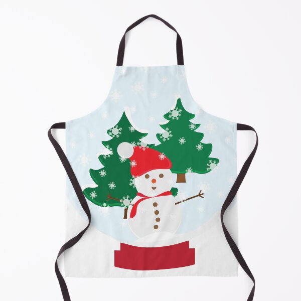 Item preview, Snow Globe With Snow Man and Trees designed and sold by sigdesign.